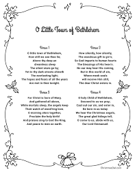 Free Printable Lyrics For O Little Town Of Bethlehem Download Them At Https Christmasowl Com Christmas Lyrics Christmas Songs Lyrics Christmas Carols Lyrics