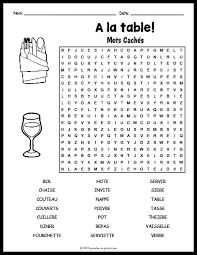 Oct 01, 2021 · also available: French Dining Vocabulary Word Search Puzzle