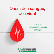 Hoje é o dia mundial do doador de sangue e é a tua oportunidade de fazer a diferença na vida de alguém. Dia Mundial Do Doador De Sangue Uniconsult
