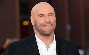 Bald man looking serious