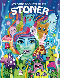 For those who are looking for coloring sheets about weeds, here we have some to show you. Stoner Coloring Book For Adults The Stoner S Psychedelic Coloring Book Amazon De Mc Namee Edwina Fremdsprachige Bucher