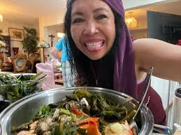 Curried lobster tail with quinoa and spinach