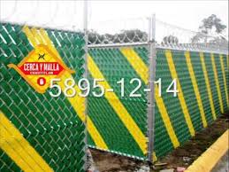Malla Ciclonica Con Cinta Plastica Cerca Y Malla Cuautitlan Mexico Youtube
