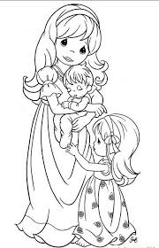 Coloring Page Precious Moments Coloring Pages Mom Coloring Pages Coloring Books