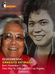 ➡️Ernesto "Estoy" Estrada was a Filipino basketball player. A feared  outside shooter, Estrada played for San Miguel Corporation in the amateurs  and spent eight seasons in the Philippine Basketball Association from 1975