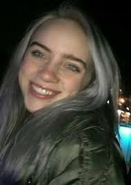 The singer has traded in her signature lime green and black straight hair color for a bright blonde locks, layers and bangs. 63 Baby Eyelash Ideas Billie Eilish Billie Me As A Girlfriend