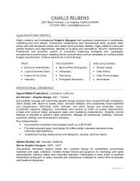 It can be considered as your work sample. Graphic Designer Resume Monster Com