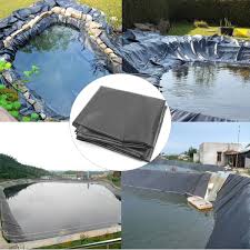 Epdm Rubber Pond Liner Fish Pond Liner Garden Pond Landscaping Pool Thick Heavy Duty Waterproof Membrane Liner Cloth 8m 7 Sizes Pond Liners Aliexpress