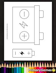 Battery coloring pages products are combined stacks of paper used for recording information in a written or printed form. Pin On Coloring Pages