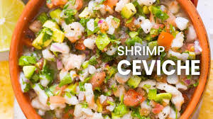 Shrimp ceviche is the perfect appetizer, made with shrimp cooked in lemon and lime juice, mixed with tomato, cucumber, avocado, and spicy jalapeños, topped with cilantro and ready in just 30 minutes! How To Make Shrimp Ceviche Easy Recipe Youtube