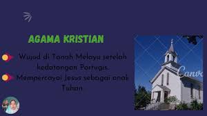 Meskipun agama kristen adalah agama terbesar kedua di indonesia, umatnya hanya menjadi minoritas di indonesia. Sejarah Tahun 5 Unit 2 Agama Islam Di Malaysia Youtube