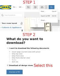 save ikea kitchen design as pdf in 2020