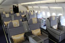 Air China A330 200 Business Class Cabin