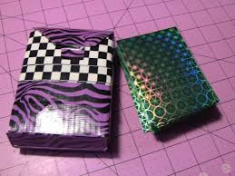 Before you begin, it's important to note that each deck must contain exactly. How To Make A Duct Tape Deck Box Duct Tape Deck Box Duct Tape Crafts