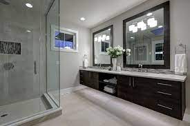 On average, the average bathroom remodel cost ranges between $5,000 and $30,000. Primary Bathroom Remodel Cost Analysis For 2021 Badezimmer Renovieren Badezimmer Bauen Badezimmer Umgestalten