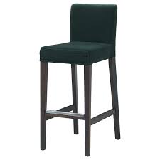 Henriksdal Barhockerbezug Djuparp Dunkelgrun Barhocker Skandinavische Esszimmerstuhle Ikea Bar