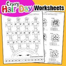 Crazy Hair Day Activites Crazy Hair Days Crazy Hair Literacy Activities