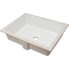 top mount rectangular lavatory sink