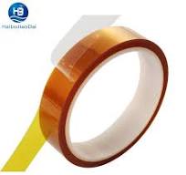 Custom Brown Heat Resistant Gold Finger Tape Polyimide Tape ...