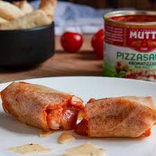 Air Fryer Pizza Logs Homemade Love Food Not Cooking Pizza Logs Cooking Homemade Pizza Air Fryer Recipes Easy