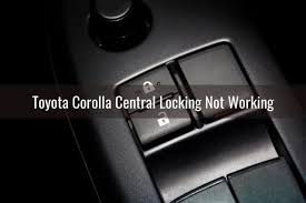 May 03, 2015 · if your key is working but the button suddenly stops locking and unlocking the door here is a quick fix!if you have any car related problems or questions you. Toyota Corolla Door Won T Open Close Lock Unlock Know My Auto