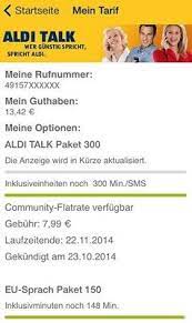 Maybe you would like to learn more about one of these? Aldi Talk Guthaben Abfragen Leicht Gemacht Freeware De