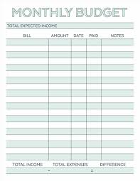 Unique Simple Household Budget Template Xlstemplate Xlsformats Docummenttempela Budget Planner Printable Budget Planner Template Budget Spreadsheet Template