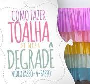 Toalha de Mesa para Festa Infantil com Papel Crepom Passo a ...