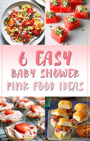 Some involve the types of food you choose to serve, while others involve. 6 Easy Pink Food Ideas For Baby Girl Shower Party