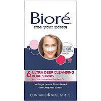 Biore Charcoal Deep Cleansing Pore Strips 18ct Biore Ultra Deep Cleansing Pore Strips Pore Strips Biore Pore Strips Nose Pore Strips