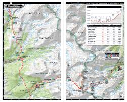 john muir trail pocket atlas john muir trail maps john