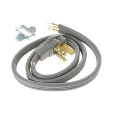 A wide variety of electric cable gauge options are available to you, such as insulation material, application, and warranty. Ge 4 Ft 3 Prong 40 Amp Electric Range Cord Wx09x10006 The Home Depot