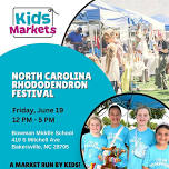 NC Rhododendron Festival Craft Fair