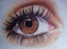 W hen we begin to develop the the skin around the eyes, we need to identify the most distinct areas of light and dark tones. Brown Eyes Discovered By Alice Vt On We Heart It