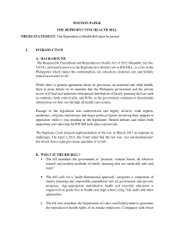 Times new roman, size 12 font, single spaced for the heading explain the history of the problem, significant (catchy) examples, statistics, etc. Position Paper Family Planning Sex Education