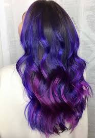 63 Purple Hair Color Ideas To Swoon Over Violet Purple Hair Dye Tips Lavender Hair Colors Hair Color Purple Dyed Hair Purple