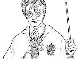 Choosing the harry potter coloring pages online is more challenge than use the coloring book. The Holiday Site Coloring Pages Of Harry Potter Free And Downloadable