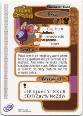 I was being chased by a bee, and i fell into that pit! ― rizzo, animal forest e+. Rizzo Animal Crossing Wiki Fandom