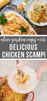 Chicken Scampi Recipe Just Like Olive Garden But Even Better In 2020 Chicken Scampi Chicken Scampi Olive Garden Recipes
