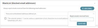 Make sure it is not blacklisted due to lost, stolen or unpaid bills. Using The Blacklist Axigen Documentation