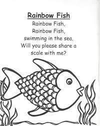 Rainbow fish coloring page free pages. Rainbow Fish Coloring Pages Preschoolers Free