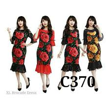 Kain pelapis yang digunakan bervariasi, tergantung selera anda. C370 Dress Xl Brukat Gaun Xl Pesta Dress Party Bunga Orang Gemuk Dress 370 Scuba Dress Vaganza Shopee Indonesia