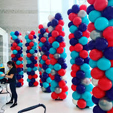 Tulsa balloon decor and face painting as well as entertainment! The Art Of Balloons Classic Balloon Decor Made So Much More Exciting When Using Different Patterns And Different In 2020 Balloon Decorations Balloon Columns Balloons