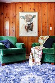 This living room uses mainly two colors. Knotty Pine Walls Decorating Ideas What Works With Knotty Pine Paneling