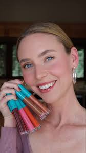 @thrivecausemetics sent me their new sheer strength lip plumping peptide  lip glosses!, Description: “Our peptide-powered, ultra-hydrating gloss  instantly plumps and revives lips with a hint of tint ...