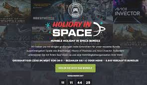 It is totally safe to buy from humble bundle. Holiday In Space Humble Bundle Mit Outer Space Games Fur Kleines Geld Jpgames De