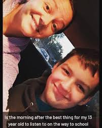 Yes, Kayla. Yes, it is the best thing for your 13-year old to listen to.