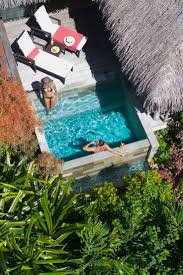 Your Garden Pool Suite At The Intercontinental Moorea Resort Features A Private Plunge Pool Jetsetter Pools For Small Yards Pool Decor Backyard Pool
