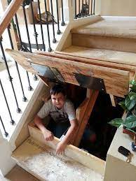 What A Great Idea For A Safe Place To Hide In Case Of Intruders You Could Even Set It Up So You Could Lock Yourself In If Hidden Rooms Secret