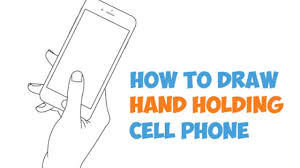 Tap the text box to bring up a floating menu bar. How To Draw A Hand Holding A Cell Phone Iphone In Easy Step By Step Drawing Tutorial How To Draw Step By Step Drawing Tutorials